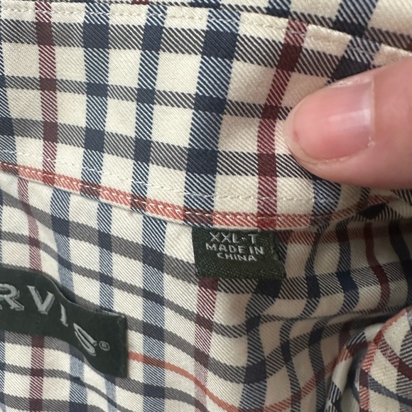 Orvis Men’s Buttondown Shirt Like New size XXLT - Picture 4 of 5